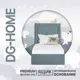 Кровать Dg-home Мелисса 96x116x207 см цвет серо-голубой