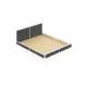 Кровать Solarius kr120loft-obiv-rs17-white-full Кровать Лофт сплошное 125 x 90 x 206 см дсп цвет темно-серый/белый