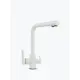 Смеситель для кухни Tolero 627642 поворотный излив 29.5 см цвет белый