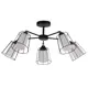 Люстра на штанге Imex Md.24380 Imx_md.24380-5-s_bk_ch 5 ламп 15 м² цвет белый/черный