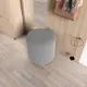 Пуф велюр Salon Tron Океан puf_ocean_02, 40x40 см, серый