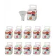 Набор ламп светодиодных Osram 4058075581470-10 GU10 220-240 В 6 Вт спот 480 Лм нейтральный белый свет 10 шт