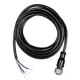Кабель Prompower с разъёмом M12 прямой 4-pin KJT-J12S4-LY 2 м