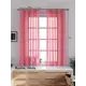 Тюль Helga Базовая коллекция HH207154 на шторной ленте 175x145 см цвет красный