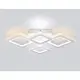 Люстра потолочная светодиодная Ambrella light Fa8878 с пультом управления 18 м² нейтральный белый свет цвет белый