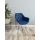 Стул Удобно Гамма 43х89х45 см велюр цвет синий