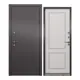 Входная дверь Unicorn Village Optimal правый 205x88см цвет шоколад букле/белый ларче замки 3го класса