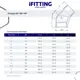 Отвод 45° Ifitting MG-FEDM45 2"x2" ВР-НР нержавеющая сталь