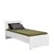 Кровать Adore White Series 96x89x195 см ДСП цвет белый