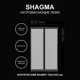 Ревизионный люк Shagma двустворчатый под плитку 80x100