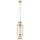 Светильник подвесной Crystal lux Tomas Cu_3672_201 1 лампа 2 м² цвет латунь