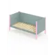 Кровать Solarius Тахта реечное основание 100 x 101 x 190 см дерево цвет тиффани;розовый