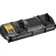 Универсальное зарядное устройство Dewalt 54 В XR FLEXVOLT для 2-х батарей 10.8 В XR/14.4 В ХR/18 В ХR/54 В ХR DCB132-QW