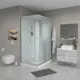Душевая кабина Niagara 432853Q низкий поддон 120x80см
