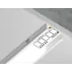 Профиль алюминиевый Ambrella light Illumination накладной 15.5x6 для светодиодной ленты до 11мм GP1700WH