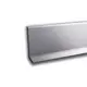 Плинтус напольный алюминий Серебро Анод 40x2500x10 мм
