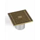 Трап для душа Diadonna сухой затвор 10x10 см нержавеющая сталь DS43-100G