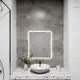 Зеркало со встроенной подсветкой One mirror 7070бсх 70x70 см