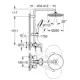Душевая система GROHE Tempesta System 250 26673001 со смесителем для душа цвет хром