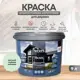 Краска фасадная Veres Facade для дерева матовая цвет мятный 9 л