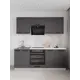 Мебель для кухни Дсв мебель 30000000101 200x151.6x43 см ЛДСП цвет графит