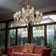 Люстра подвесная Ideal lux Strauss 140629 18 ламп 40 м² цвет коричневый, прозрачный, золотой