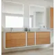 Зеркало для ванной Cezares 54355 с подсветкой 74x90см