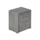 Пуф рогожка Бонмебель Чикаго 176156, 41.50x41.50 см, цвет серый