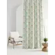 Штора на шторной ленте Comfy Way Линсти - 65 CW592065-270, 270x150 см, цвет бирюзовый