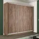 Шкаф-купе Мебельная Компания Е1 3 дверный 220x210x60 см 9 полок ЛДСП цвет крафтовый дуб