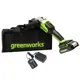УШМ аккумуляторная бесщеточная Greenworks GD24AGK2 НСК, 24 В Li-Ion 1x2 Ач, 125 мм