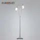 Торшер Eurosvet Ginevra 22080/2F цвет серый