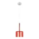 Светильник подвесной Loft It Spillray 10232-a red 1 лампа 1.43 м² цвет хром красный