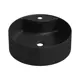 Раковина накладная для ванной Wellsee Praxis 32940700S 46 см цвет матовый черный