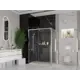 Душевая перегородка Ambassador 90IX 90x200см хромированный профиль