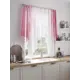 Тюль Helga Базовая коллекция HH534318 на шторной ленте 145x200 см цвет белый, красный, розовый