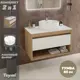 Тумба с раковиной Teymi Ritta F11681, подвесная 85 см, цвет белый