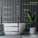 Полотенцесушитель электрический Primoclima Step E Inox 150x800 мм 126 Вт с терморегулятором лесенка цвет полированная нержавеющая сталь
