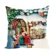 Подушка декоративная Zaberite Новогодний теремок 3993, 40x40 см