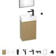 Тумба с раковиной подвесная Wellsee WC Area 20216928R для ванной