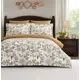 Комплект постельного белья двуспальный Arya Home Cherish хлопок светло-коричневый
