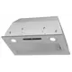 Вытяжка WEISSGAUFF BOX 1200 IX встраиваемая 52x28x29 см уровень шума 49 дб цвет нержавеющая сталь, 429197