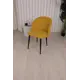 Стул Sakura Stul_vena_zhelt 49x95x51 см фанера цвет желтый