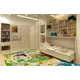 Ковер Agnella Funky Top Ugo Green прямой 200x280 см полипропилен