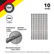 Бур по бетону Kranz KR-91-0012-4, 8x160 мм, 10 шт