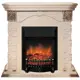 Каминокомплект Realflame Dublin Lux с очагом Fobos Lux BL 1600Вт дуб шале белый