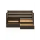 Кровать Solarius Det-spin70-160ven-full-2yash 80 x 101 x 170 см сосна цвет коричневый