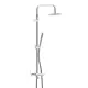 Душевая стойка Damixa Scandinavian pure 936760000_7214 1 режимная цвет хром