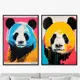 Набор картин Artnomore Vibe collection Panda 2024г. AR-777000504 75x105 см 2 шт