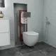 Комплект BAUEDGE NEO45700-BL0002-PRO-Q00017 6 в 1: инсталляция, унитаз безободковый Dream 53, сиденье быстросъемное микролифт, кнопка Stil Gun Grey
